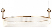 Подвесной светильник Kink Light Риваль 08045-80,37 цвет плафона/подвески Прозрачный, цвет арматуры Золото