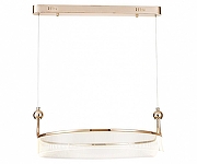 Подвесной светильник Kink Light Риваль 08045-80,37 цвет плафона/подвески Прозрачный, цвет арматуры Золото-1