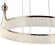 Подвесной светильник Kink Light Риваль 08045-80+60+50+40,37 цвет плафона/подвески Прозрачный, цвет арматуры Золото-1