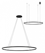 Подвесной светильник Kink Light Тор 08218,19A(4000K) цвет плафона/подвески Белый, Черный, цвет арматуры Черный-1