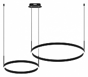 Подвесной светильник Kink Light Тор 08219,19PA (4000K) цвет плафона/подвески Белый, Черный, цвет арматуры Черный