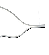 Подвесной светильник Kink Light Линн 08258-120,16P цвет плафона/подвески Серебро, цвет арматуры Серебро-2