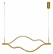 Подвесной светильник Kink Light Линн 08258-140,36P цвет плафона/подвески Латунь, цвет арматуры Латунь