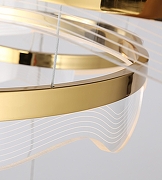 Подвесной светильник Kink Light Кастела 08263,36P цвет плафона/подвески Латунь, цвет арматуры Латунь-1