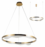 Подвесной светильник Kink Light Кастела 08263-80,36 цвет плафона/подвески Латунь, цвет арматуры Латунь-1