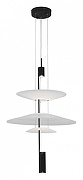 Подвесной светильник Kink Light Гида 08403-36+50+21,19(01) цвет плафона/подвески Белый, цвет арматуры Черный-1