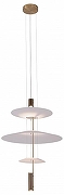 Подвесной светильник Kink Light Гида 08403-36+50+21,20(01) цвет плафона/подвески Белый, цвет арматуры Бронза-1