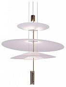 Подвесной светильник Kink Light Гида 08403-36+50+68+21,20(01) цвет плафона/подвески Белый, цвет арматуры Бронза