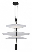 Подвесной светильник Kink Light Гида 08403-50+68+50,19(01) цвет плафона/подвески Белый, цвет арматуры Черный-1