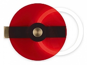 Накладной светильник Kink Light Роули 08413,20(06) цвет плафона/подвески Красный, цвет арматуры Бронза