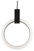 Подвесной светильник Kink Light Азaлия 08430-30,19 цвет плафона/подвески Белый, цвет арматуры Черный