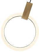 Подвесной светильник Kink Light Азaлия 08430-30,20 цвет плафона/подвески Белый, цвет арматуры Бронза-2