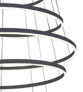 Подвесной светильник Kink Light Тор 08537,19(4000K) цвет плафона/подвески Белый, Черный, цвет арматуры Черный-1