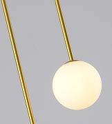 Светильник на штанге Kink Light Ирэн 09488-2,33 цвет плафона/подвески Белый, цвет арматуры Золото-1