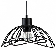 Подвесной светильник Indigo Vestito 10012/A/1P Black цвет плафона/подвески Черный, цвет арматуры Черный