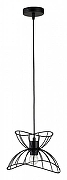 Подвесной светильник Indigo Vestito 10012/A/1P Black цвет плафона/подвески Черный, цвет арматуры Черный-3