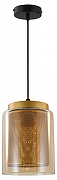 Подвесной светильник Indigo Alleanza 10023/1P Gold цвет плафона/подвески Золото, Прозрачный, цвет арматуры Черный-3