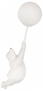 Бра Loft it Teddy 10030W/D цвет плафона/подвески Белый, цвет арматуры Белый