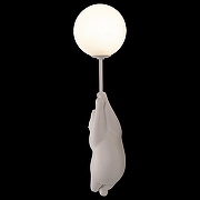 Бра Loft it Teddy 10030W/D цвет плафона/подвески Белый, цвет арматуры Белый-3