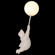 Бра Loft it Teddy 10030W/D цвет плафона/подвески Белый, цвет арматуры Белый-5