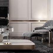 Настольная лампа Loft it Dauphin 10041T/B цвет плафона/подвески Светло-серый, цвет арматуры Бронза-6