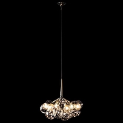 Подвесной светильник Loft it Bunch 10048/6 White цвет плафона/подвески Прозрачный, цвет арматуры Черный-2