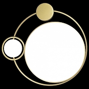 Накладной светильник Loft it M1ke 10065 цвет плафона/подвески Белый, цвет арматуры Золото-2