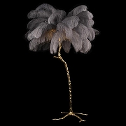 Торшер Loft it Bijout 10067F/GD Grey цвет плафона/подвески Серый, цвет арматуры Золото-1