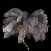 Торшер Loft it Bijout 10067F/GD Grey цвет плафона/подвески Серый, цвет арматуры Золото-3