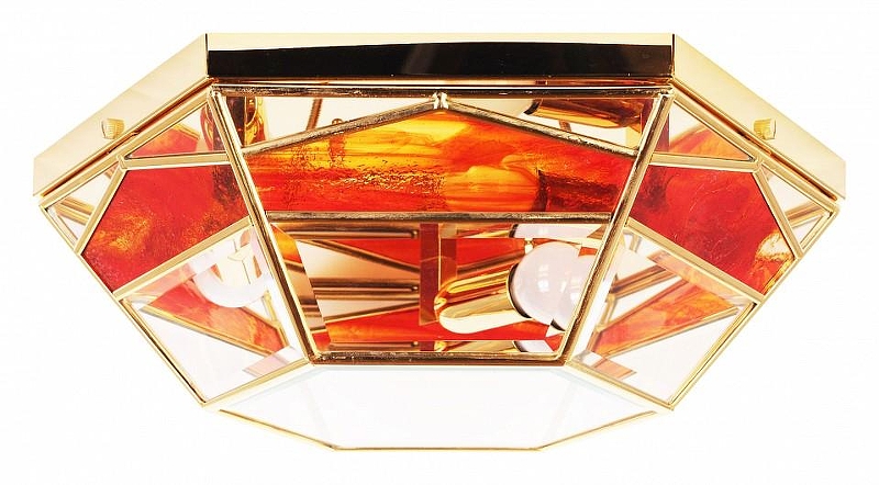 Накладной светильник Doge Luce 1007 1007/3PL-B.CRISTALLO M+ROSSO 