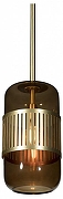 Светильник на штанге Loft it Hudson 10098P цвет плафона/подвески Золото, Коричневый, цвет арматуры Золото-4