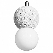 Подвесной светильник Loft it Quill 10109 Light grey цвет плафона/подвески Белый, цвет арматуры Черный