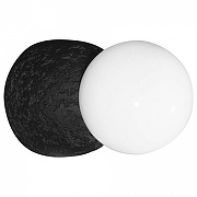 Накладной светильник Loft it Qu1ll 10109W Dark grey цвет плафона/подвески Белый, цвет арматуры Черный