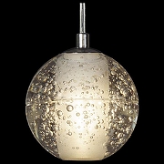 Подвесной светильник Loft it Ra1n 10112/1 цвет плафона/подвески Прозрачный, цвет арматуры Хром