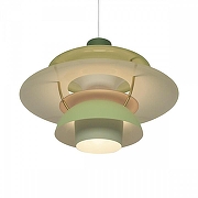 Подвесной светильник Loft it Floret 10113 Green цвет плафона/подвески Зеленый, цвет арматуры Зеленый-2