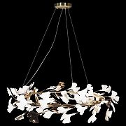 Подвесной светильник Loft it Fleur 10124/10 цвет плафона/подвески Белый, цвет арматуры Золото-2