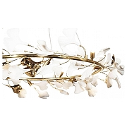 Подвесной светильник Loft it Fleur 10124/10 цвет плафона/подвески Белый, цвет арматуры Золото-3