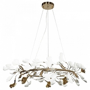 Подвесной светильник Loft it Fleur 10124/8 цвет плафона/подвески Белый, цвет арматуры Золото