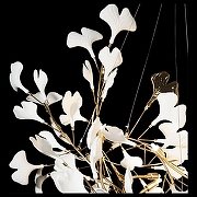 Подвесной светильник Loft it Fleur 10125/12 цвет плафона/подвески Белый, цвет арматуры Золото-4