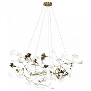 Подвесной светильник Loft it Fleur 10125/8 цвет плафона/подвески Белый, цвет арматуры Золото