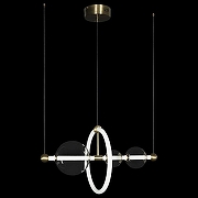 Подвесной светильник Loft it Alpha 10126/500 цвет плафона/подвески Прозрачный, цвет арматуры Золото-2