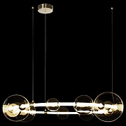 Подвесной светильник Loft it Alpha 10126/940 цвет плафона/подвески Белый, цвет арматуры Латунь-1