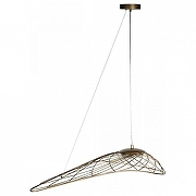 Подвесной светильник Loft it Tressage 10127/590 Gold цвет плафона/подвески Белый, Золото, цвет арматуры Золото-1