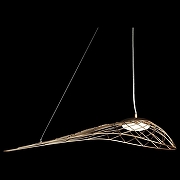 Подвесной светильник Loft it Tressage 10127/590 Gold цвет плафона/подвески Белый, Золото, цвет арматуры Золото-4