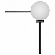 Накладной светильник Loft it Meridian 10132/B Black цвет плафона/подвески Белый, цвет арматуры Черный