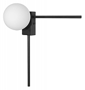 Бра Loft it Mer1d1an 10132/E Black цвет плафона/подвески Белый, цвет арматуры Черный-1