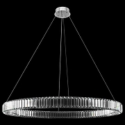 Подвесной светильник Loft it Crystal R1ng 10135/1000 Chrome цвет плафона/подвески Прозрачный, цвет арматуры Хром-2