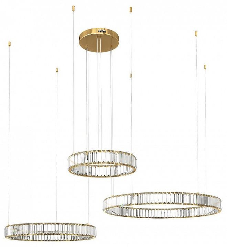 Подвесной светильник Loft it Crystal R1ng 10135/3 Gold 