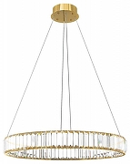 Подвесной светильник Loft it Crystal R1ng 10135/600 Gold цвет плафона/подвески Прозрачный, цвет арматуры Золото-1