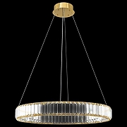 Подвесной светильник Loft it Crystal R1ng 10135/600 Gold цвет плафона/подвески Прозрачный, цвет арматуры Золото-2
